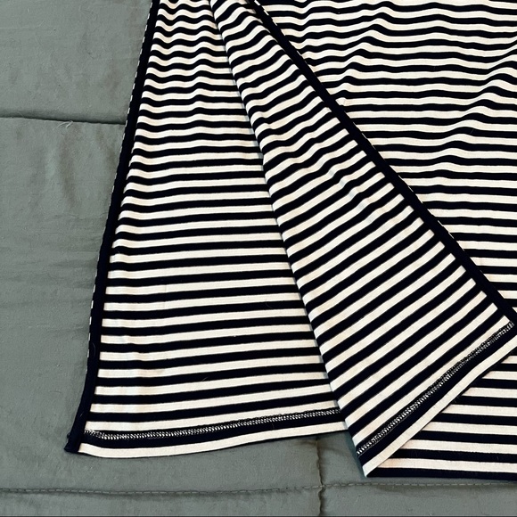-SOLD- NWOT Micheal Kors Navy Striped Maxi Dress - Picture 11 of 13